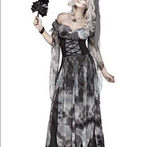 Cemetery Bride Halloween Costume 🎃